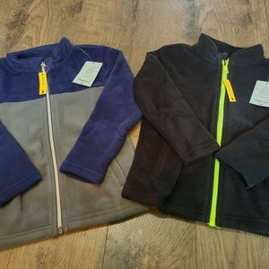 Boys 2T Fleece Zip ups